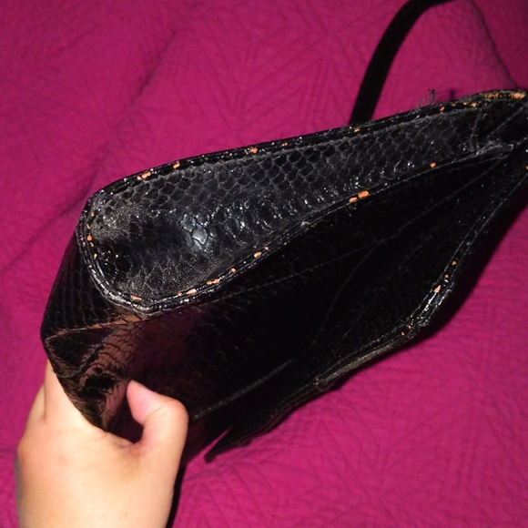 Black Clutch Purse - Picture 4 of 8